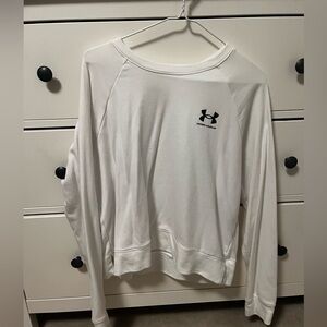 Under armour light crewneck. Size large. Perfect condition.